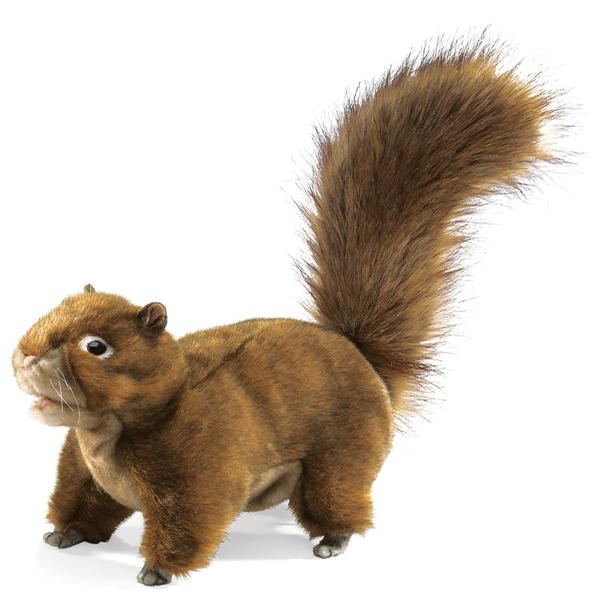 Folkmanis Puppets - Red Squirrel Puppet