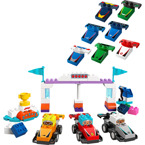 LEGO® DUPLO® 10445 F1® Team Race Cars & Drivers