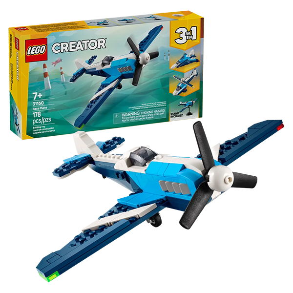 LEGO® Creator 3 in 1 31160 Aircraft: Race Plane