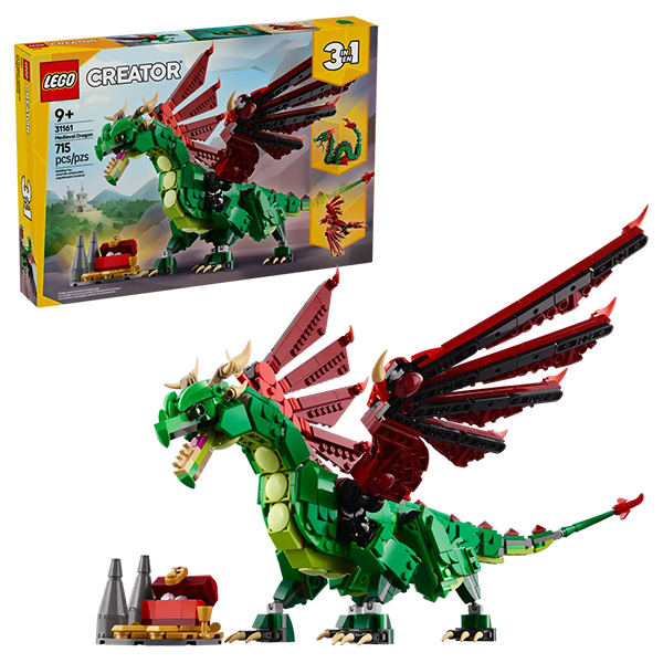 LEGO® Creator 3 in 1 31161 Medieval Dragon