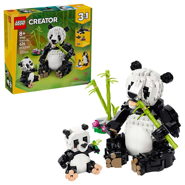 LEGO® Creator 3 in 1 31165 Wild Animals: Panda Family