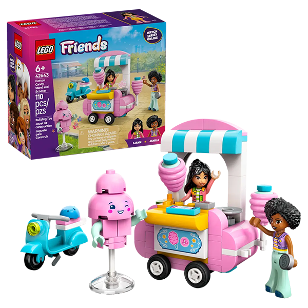 LEGO® Friends 42643 Cotton Candy Stand and Scooter