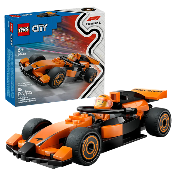 LEGO® City 60442 F1 Driver with McLaren Race Car