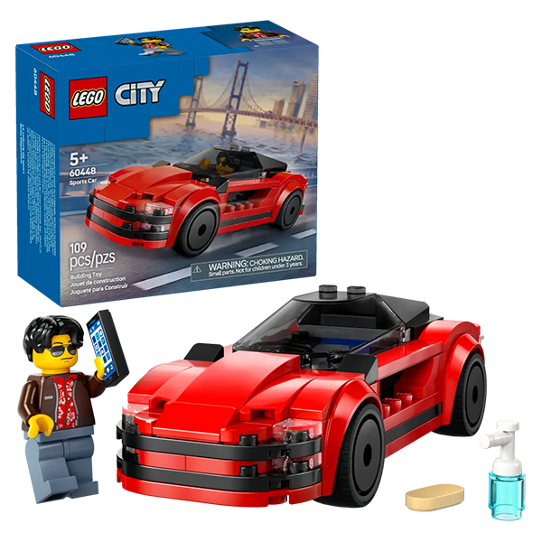 LEGO® City 60448 Red Sports Car