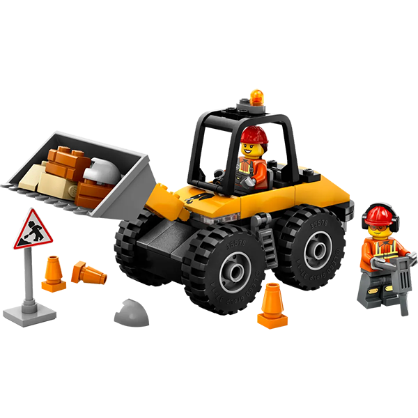 LEGO® City 60450 Yellow Construction Wheel Loader