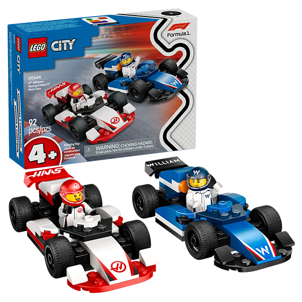 LEGO® City 60464 F1 Williams Racing & Haas F1 Race Cars