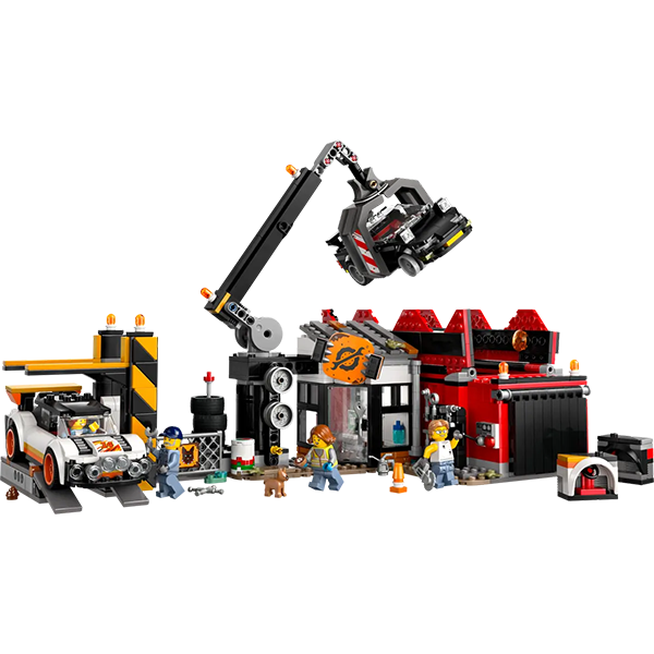 LEGO® City 60472 Scrapyard with Cars