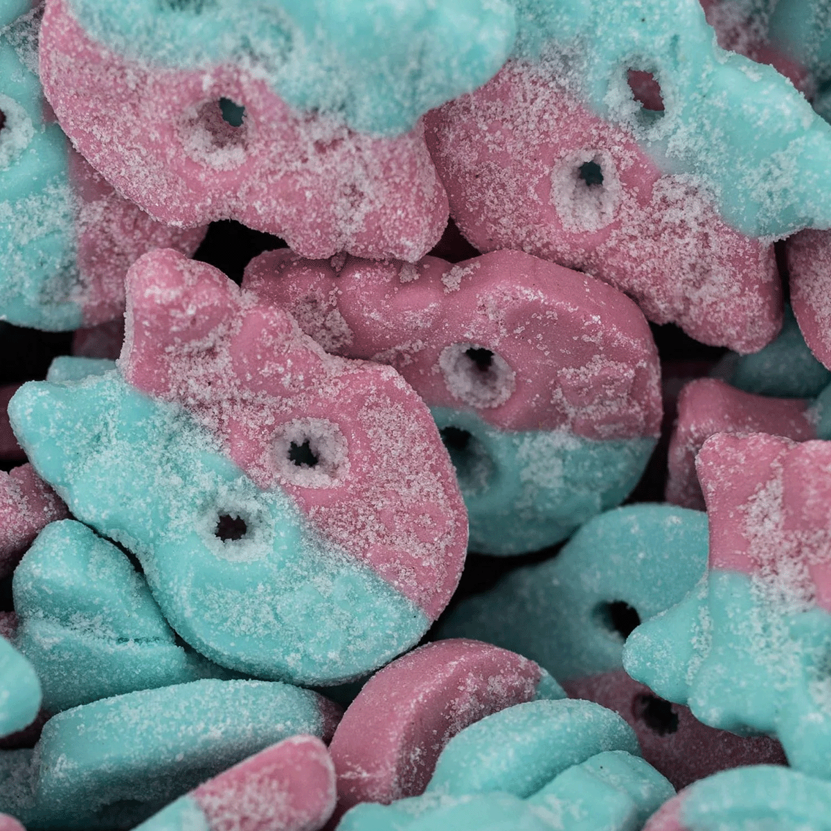 Bubs Sour Dizzy Skull Candy (140g Bag)