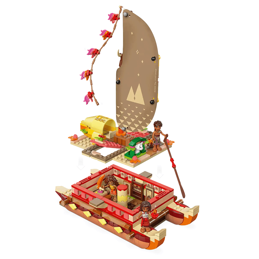 LEGO® Disney® 43270 Moana's Adventure Canoe