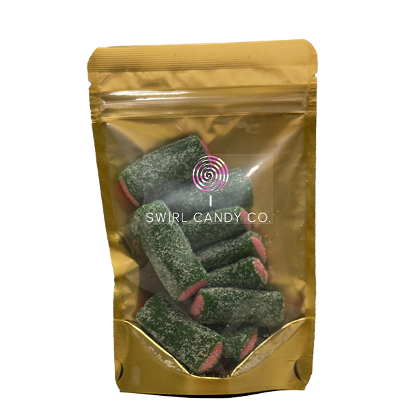 Sour Watermelon Tubes (140g Bag)