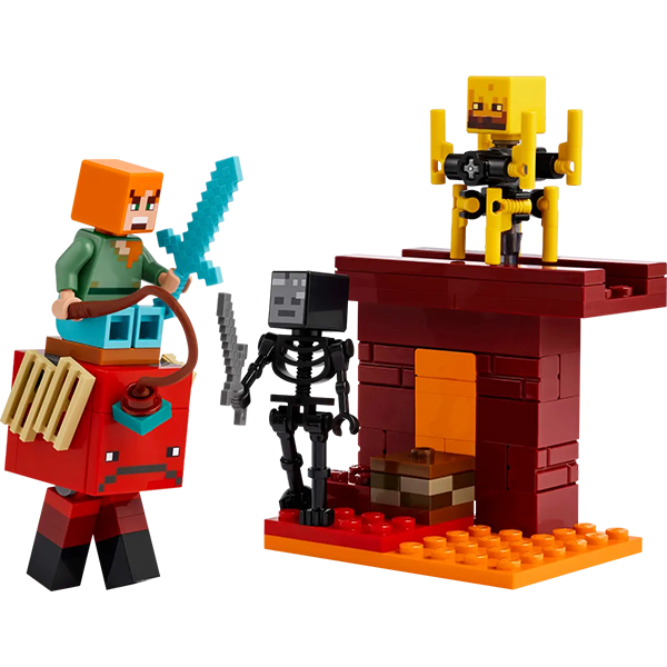 LEGO® Minecraft® 21266 The Nether Lava Battle