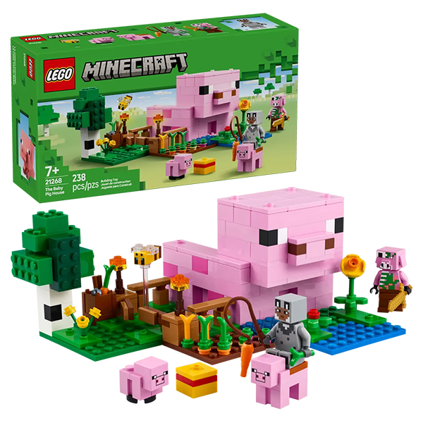 LEGO® Minecraft® 21268 The Baby Pig House