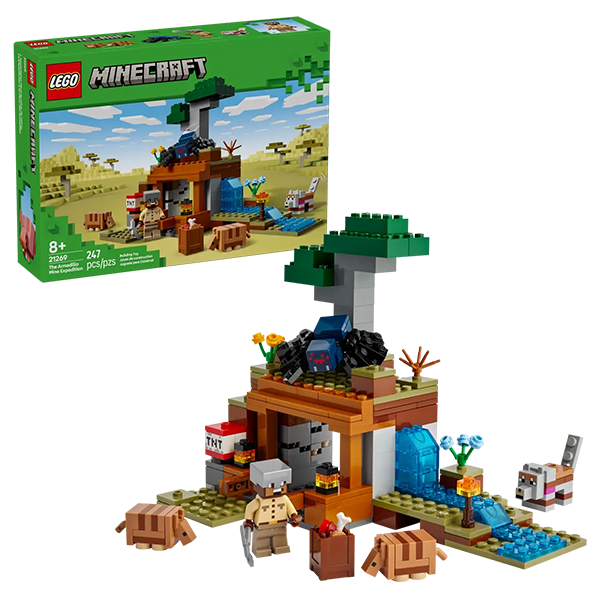 LEGO® Minecraft® 21269 The Armadillo Mine Expedition