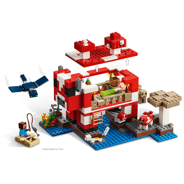 LEGO® Minecraft® 21270 The Mooshroom House