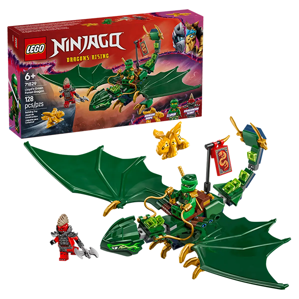 LEGO® NINJAGO® 71829 Lloyd's Green Forest Dragon