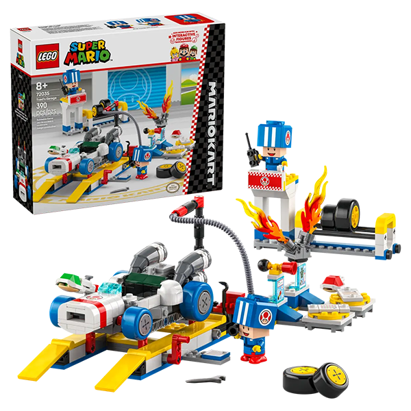 LEGO® Super Mario™ 72035 Mario Kart – Toad's Garage