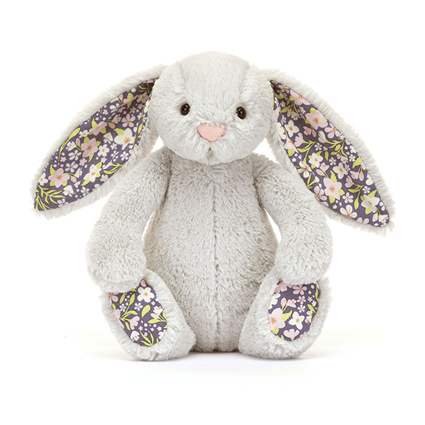 Jellycat Blossom Silver Bunny 'Bloom' Small