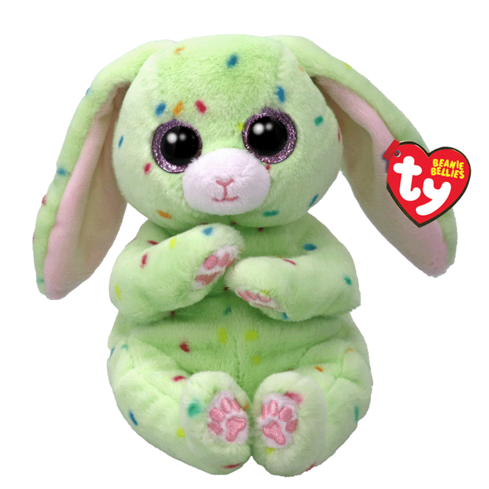 Ty Beanie Bellies - Fern Green Easter Bunny