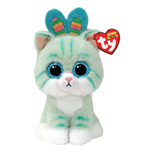 Ty Beanie Boos - Gumdrop Teal Cat