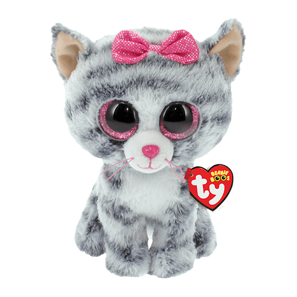 Ty Beanie Boos - Kiki Cat Medium