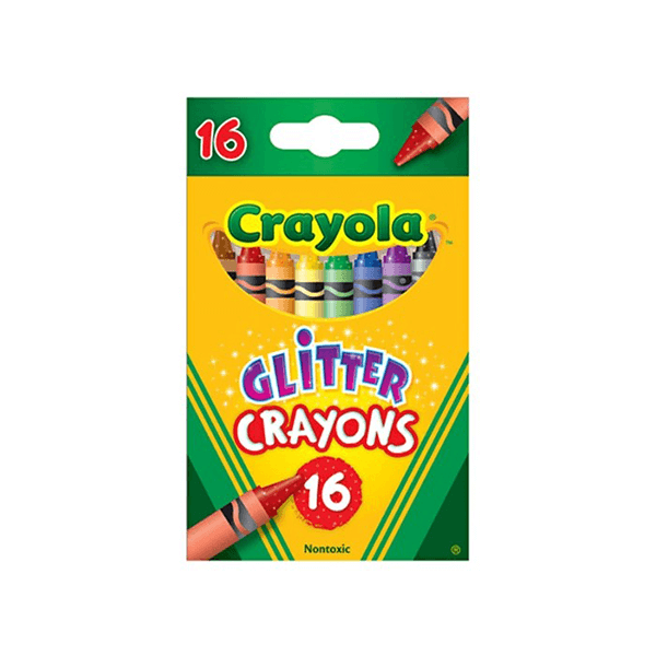 Crayola Glitter Crayons 16 Count