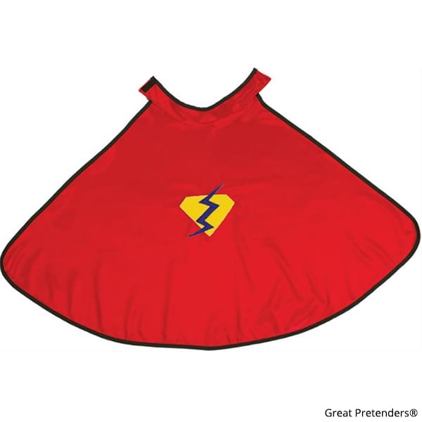 Great Pretenders Adventure Cape with Reversible Red Mask (Size 5-6)