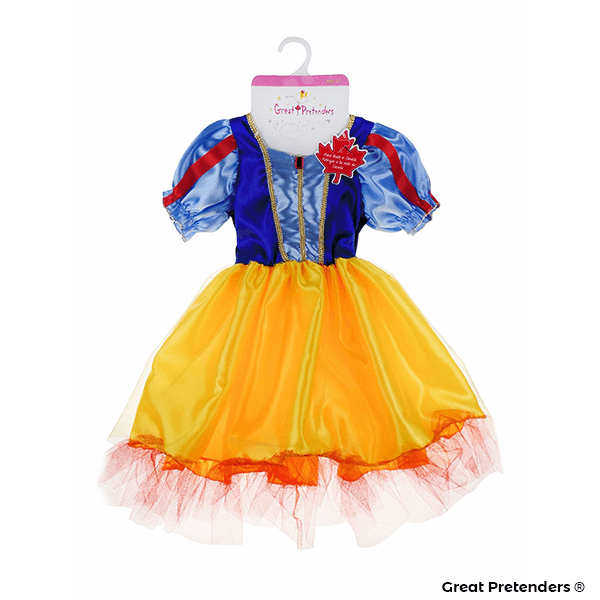 Great Pretenders Snow White Tea Party Dress (Size 5-6)