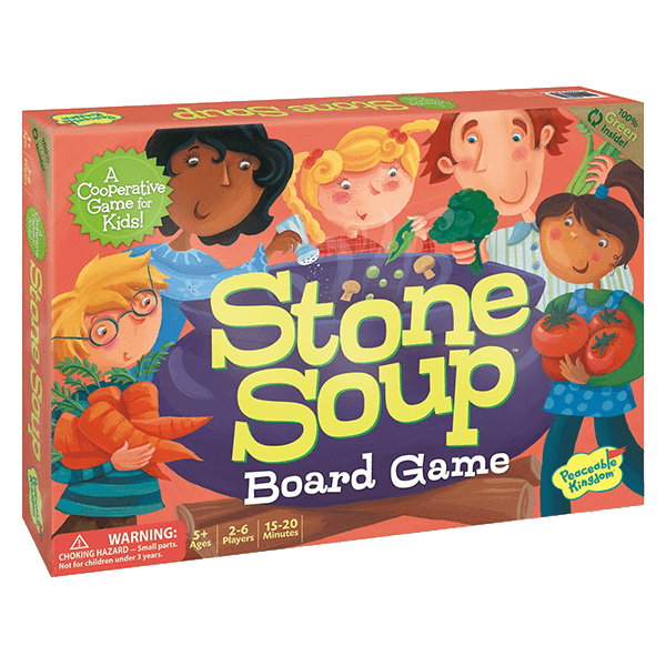 Peaceable Kingdom Stone Soup Board Game