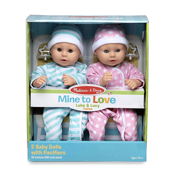 Melissa & Doug Luke & Lucy Mine to Love Twins