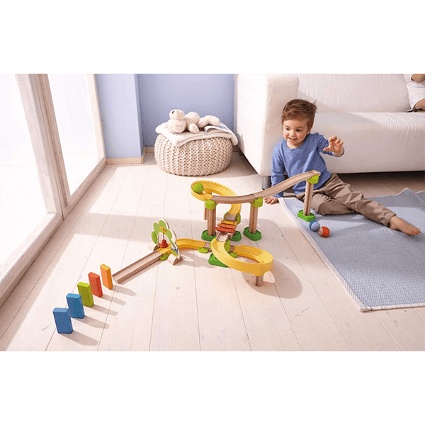 Haba Kullerbu Sim-Sala Kling 38 Piece Wooden & Plastic Ball Track Set