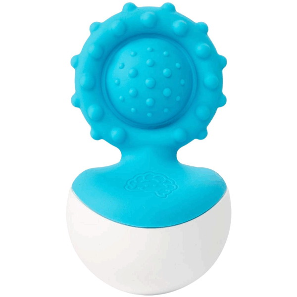 Fat Brain Toys Dimpl Wobbl Blue