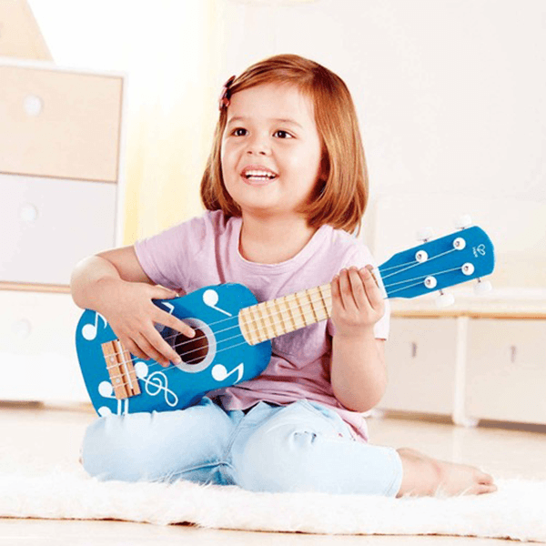 Hape Rock Star Blue Ukulele