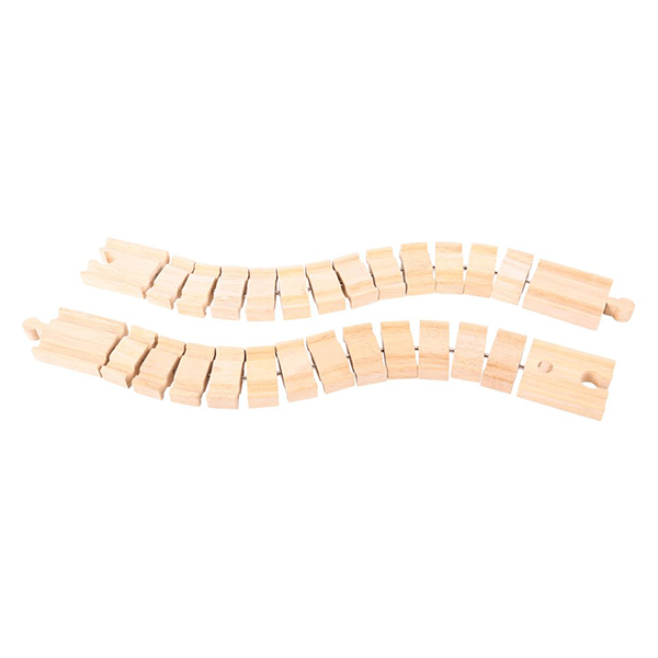 Bigjigs Rail Wooden Crazy Track