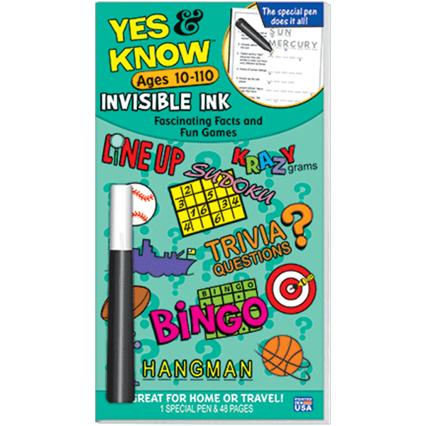 Yes and Know 10-110 Trivia Game