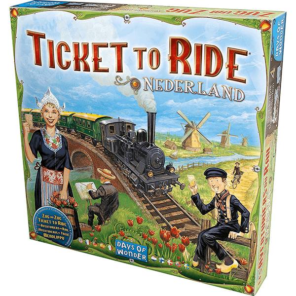 Days of Wonder Ticket to Ride: Map #4 - Nederland