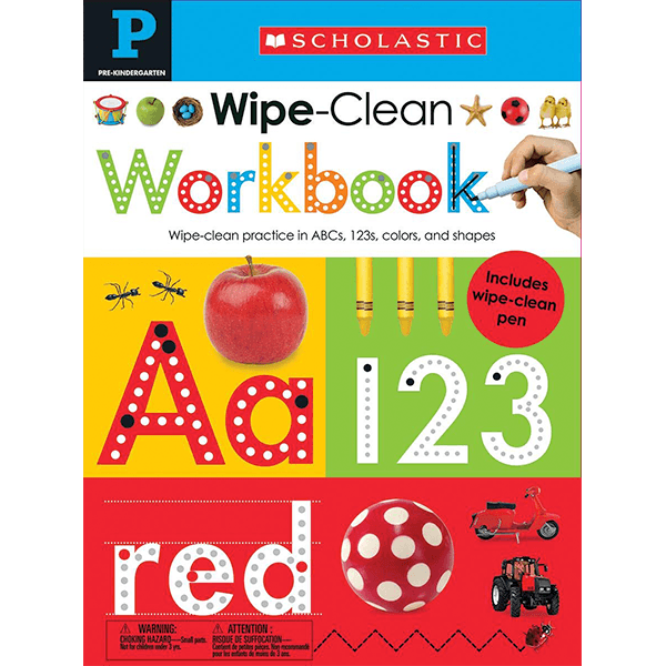 Scholastic Early Learners: Wipe Clean Workbooks - Pre-K: Alphabet