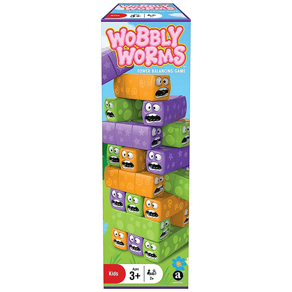 Wobbly Worms – Tower Balancing Game