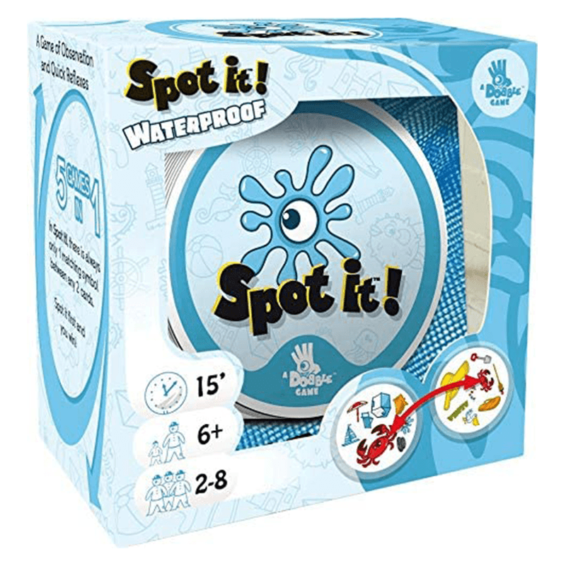 Asmodee Spot It! Waterproof