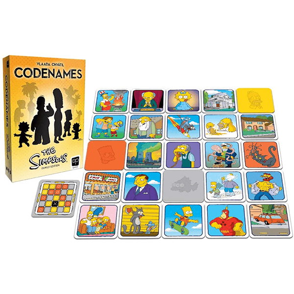 Usaopoly Codenames The Simpsons Game