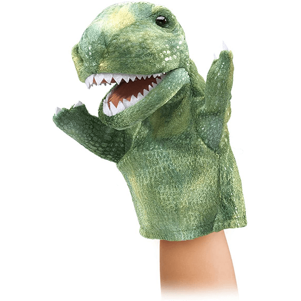 Folkmanis Puppets Little Tyrannosaurus Rex | JR Toy Company