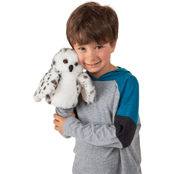 Folkmanis Puppets Little Snowy Owl