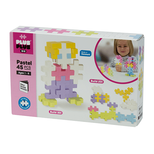 Plus-Plus Big 45 pc - Pastel