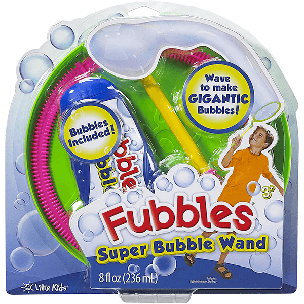 Discontinued Little Kids Super Fubbles Bubble Wand