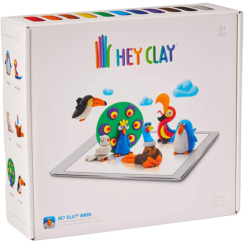 Hey Clay Birds Modeling Kit