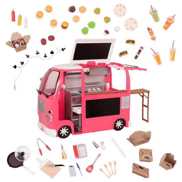 Our Generation Grill to Go Food Truck - Pink