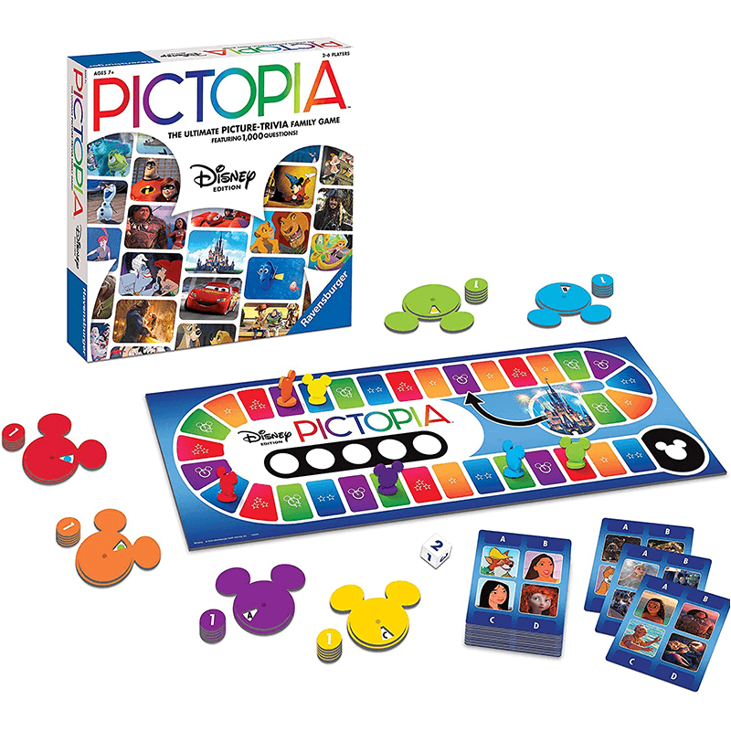 Ravensburger Pictopia Disney Edition Board Game