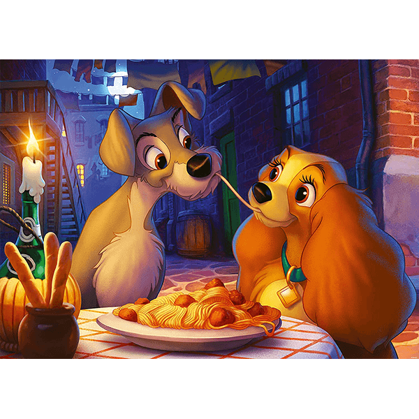 Ravensburger Lady & The Tramp 1000 Piece Puzzle