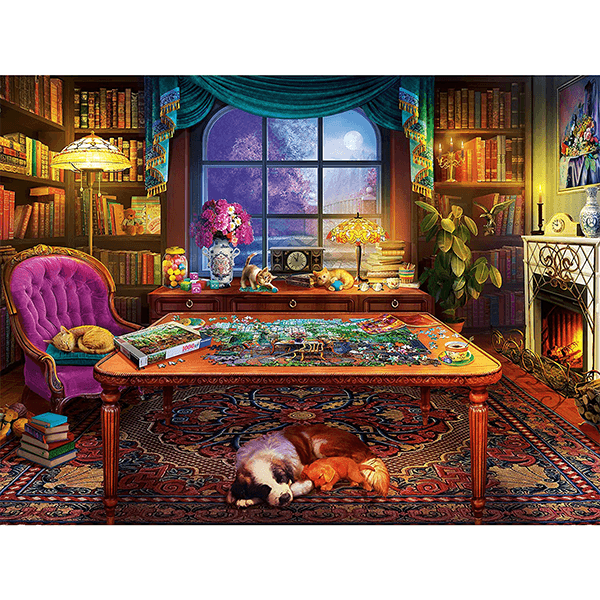 Ravensburger Puzzler's Place 750 Piece Puzzle