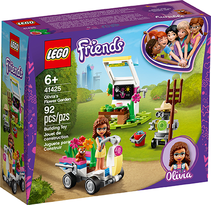 LEGO® Friends 41425 Olivia’s Flower Garden | JR Toy Company