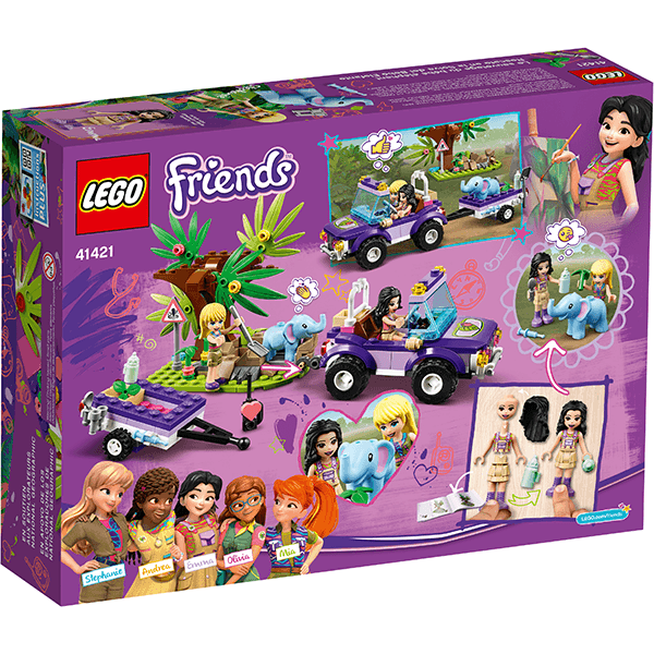 lego friends jungle elephant